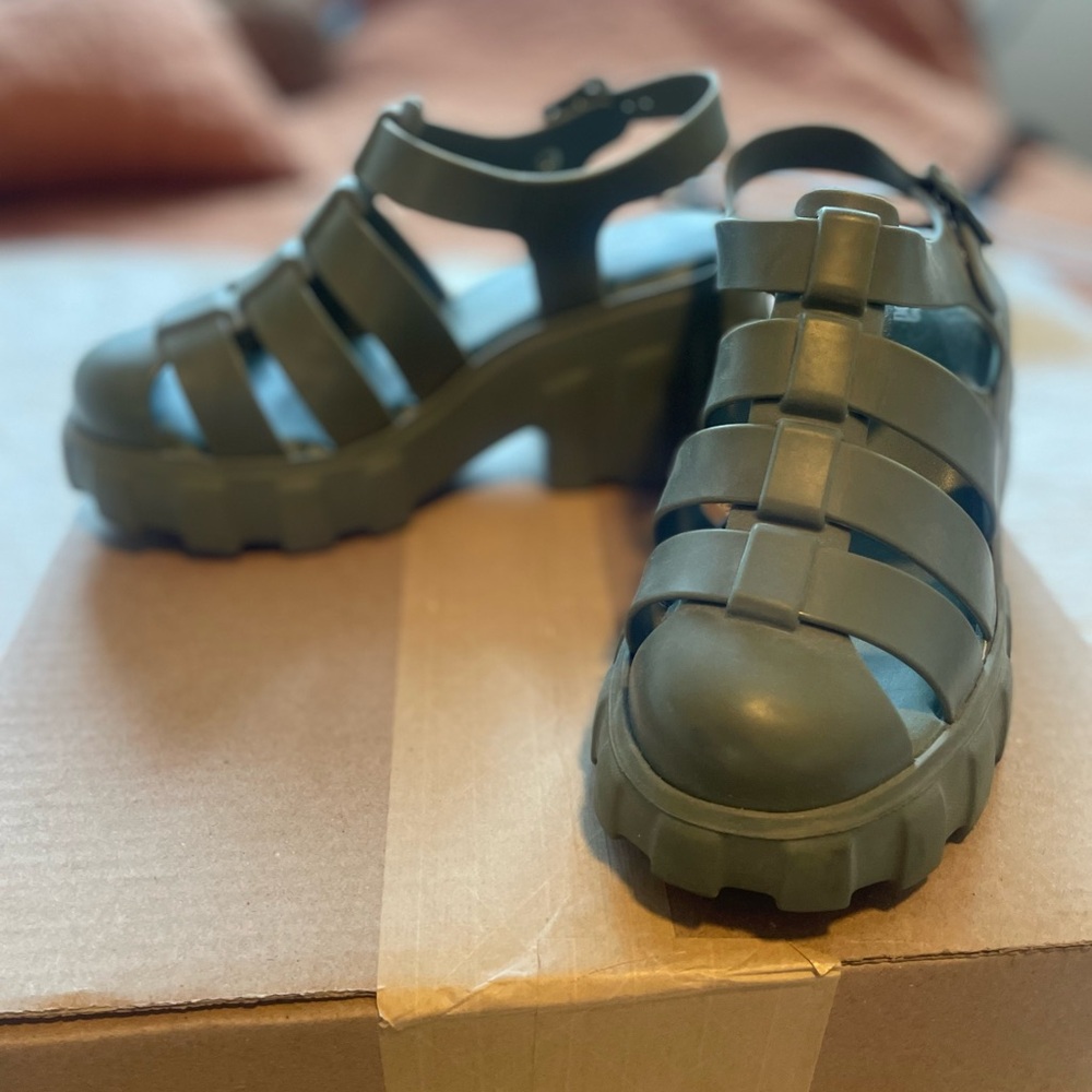 MELISSA Platform Sandals- “Megan” sz 39